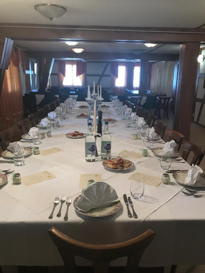 Hotel Restaurant Pizzeria Rotes Haus Münsterlingen Exteriör bild